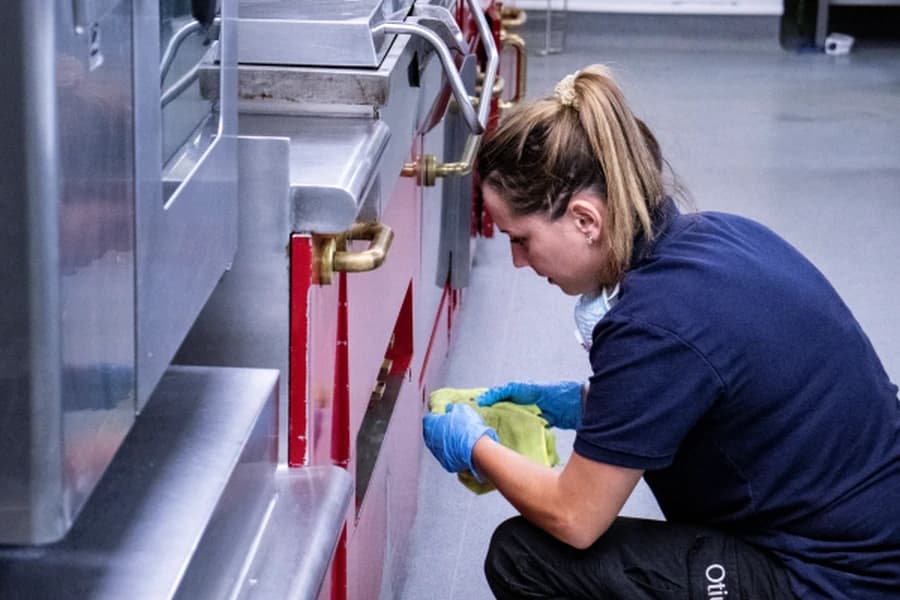 Secure site cleaning services