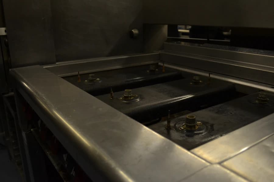 Fully cleaned industrial kitchen showing compliance with safety and hygiene standards.